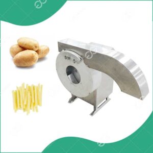 Machine À Couper Les Frites De Pommes De Terre En Usine