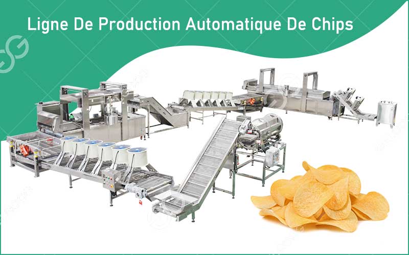 Flux Technologique De La Transformation Des Chips