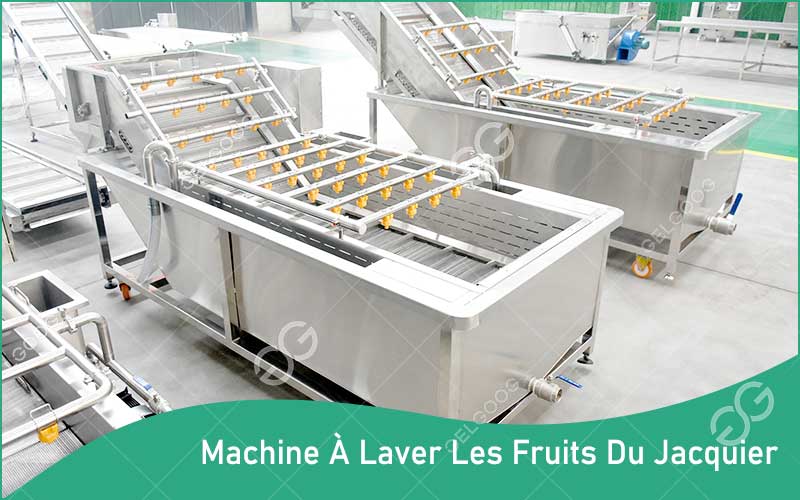 Programme De Travail De Machine À Laver Les Fruits De Jacquier