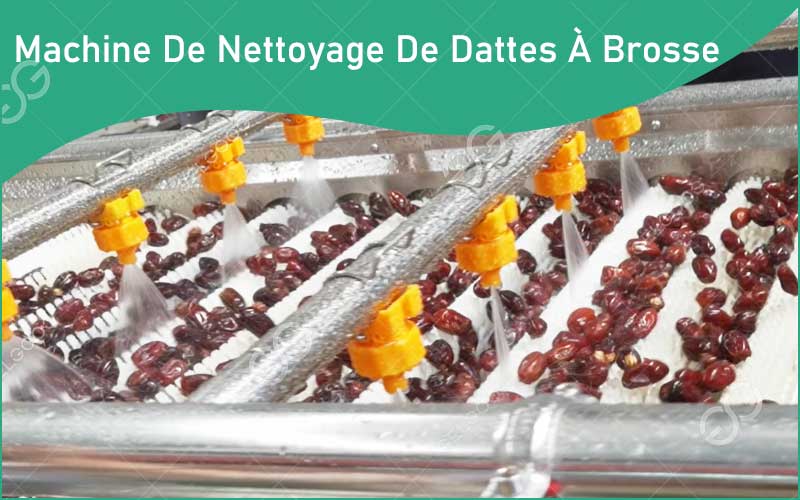 Introduction De La Machine De Nettoyage De Dattes À Brosse