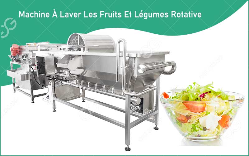 Machine À Laver Les Fruits Et Légumes Rotative