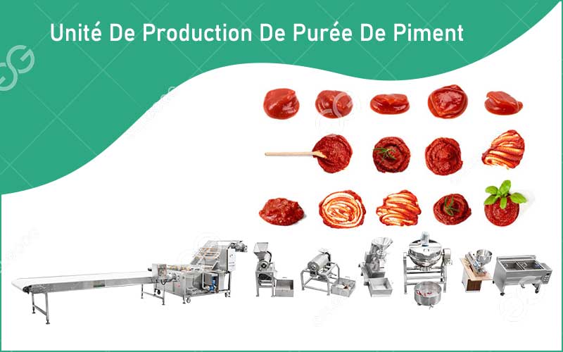 Processus De Production De La Purée De Piment