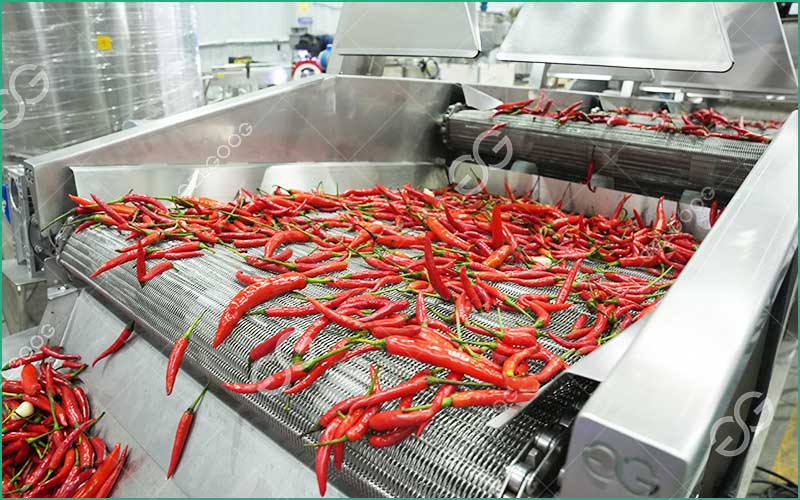 Ligne De Production De Purée De Piment