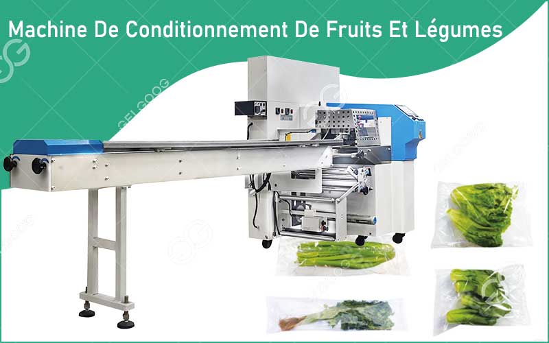 Caractéristiques De La Machine D’Emballage De Fruits Et Légumes
