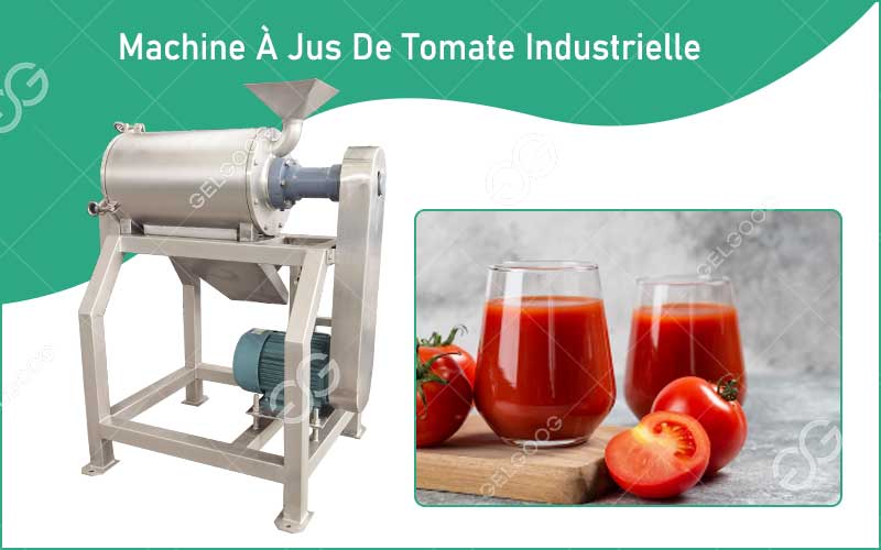 Principe De Fonctionnement De La Machine À Jus De Tomate