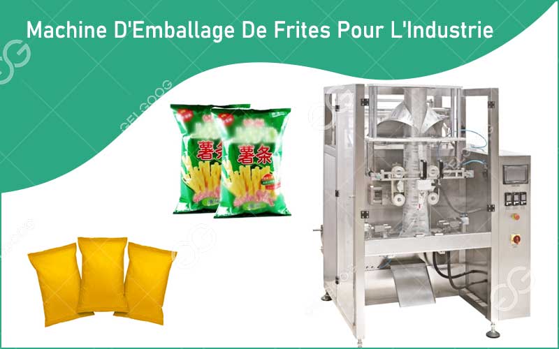 Caractéristiques De La Machine D'Emballage De Frites