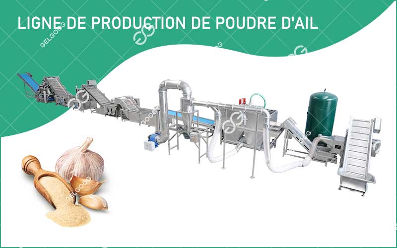 Chaîne De Production De Poudre D'Ail