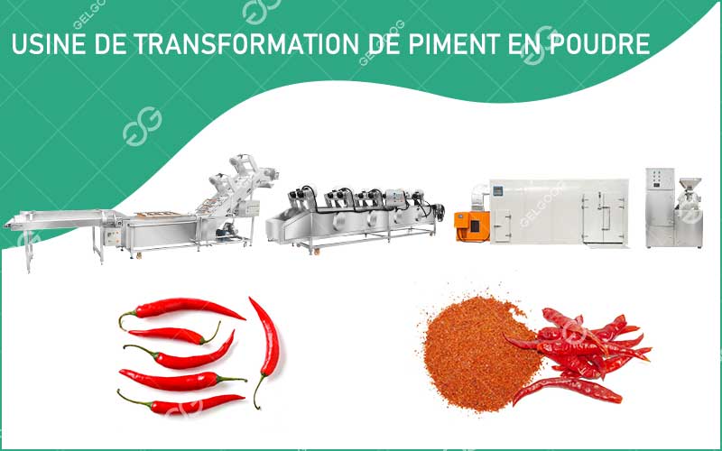 Ligne De Production De Poudre De Piment