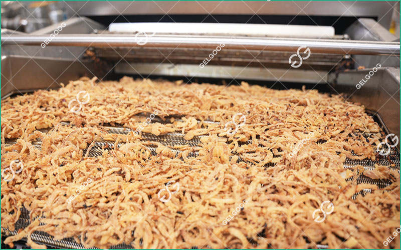 Friteuse D'Oignons Frits Croustillants